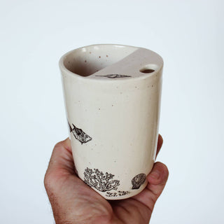 Handmade Coastal Catch Travel Mug