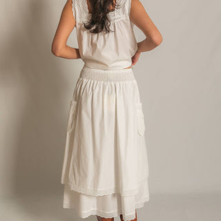Nantucket Eyelet Ruffle Skirt