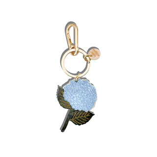Hydrangea Bag Charm + Keychain