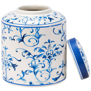 Indigo Ceramic Ginger Jar