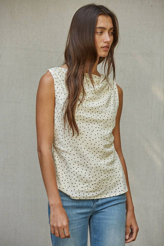 The Belle Cowl Neck Top