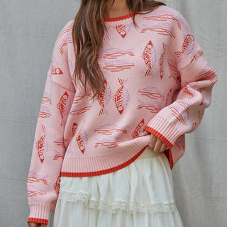 Seaside Catch Sweater