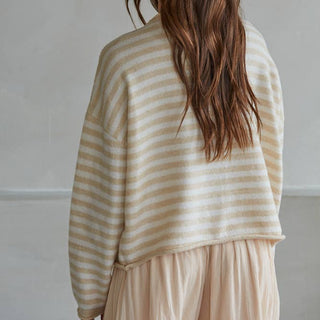 The Newport Striped Cardigan