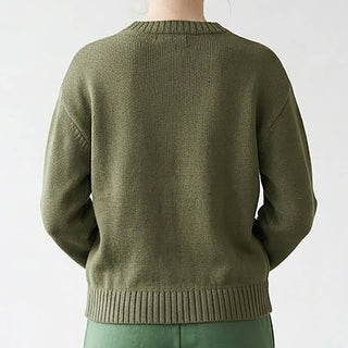 Cotton Crewneck Sweater