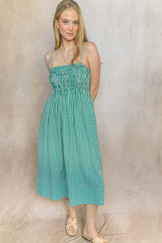 The Bellevue Gingham Dress