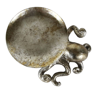 Silver Baby Octopus Candle Holder
