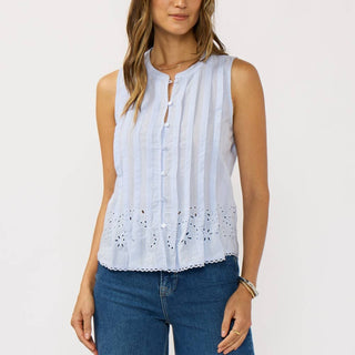 The Summer Breeze Embroidered Tank