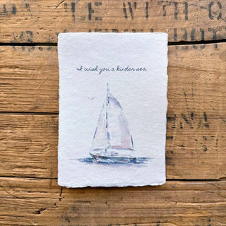 "I Wish You a Kinder Sea" Print