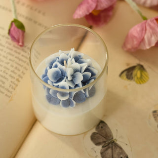 Blue Hydrangea Soy Blend Candle