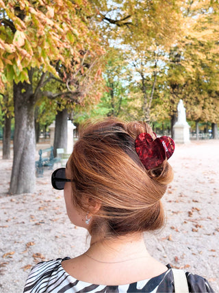 Heart Hair Claw Clip