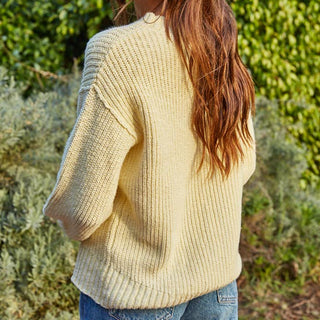 The Newport Cotton Mock Neck Sweater