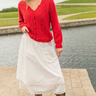 Nantucket Eyelet Ruffle Skirt