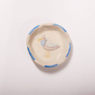 Hand Painted Mini Seagull Dish