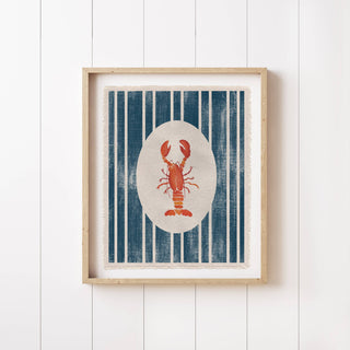 Lobster Canvas Art Print