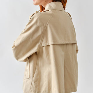 The Double Button Trench Coat